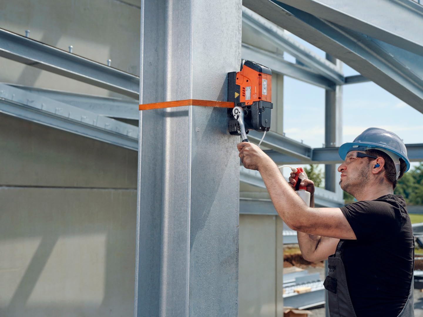 کرگیری در سقف‌های تیرچه‌بلوک در طبقات بالا