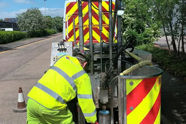 ترمیم پس از برداشت نمونه