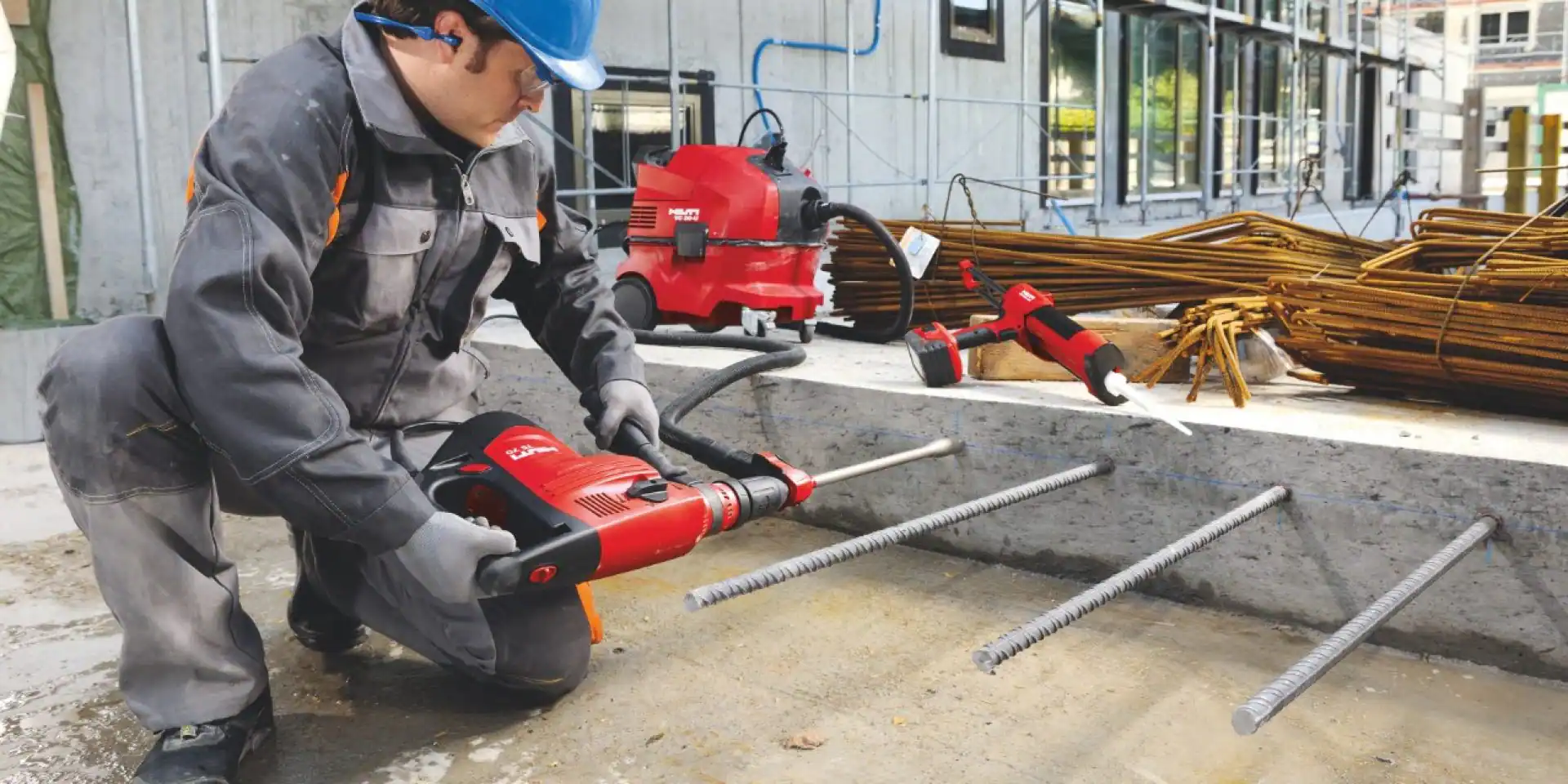 تجهیزات موردنیاز برای کرگیری ستون و نصب میلگرد