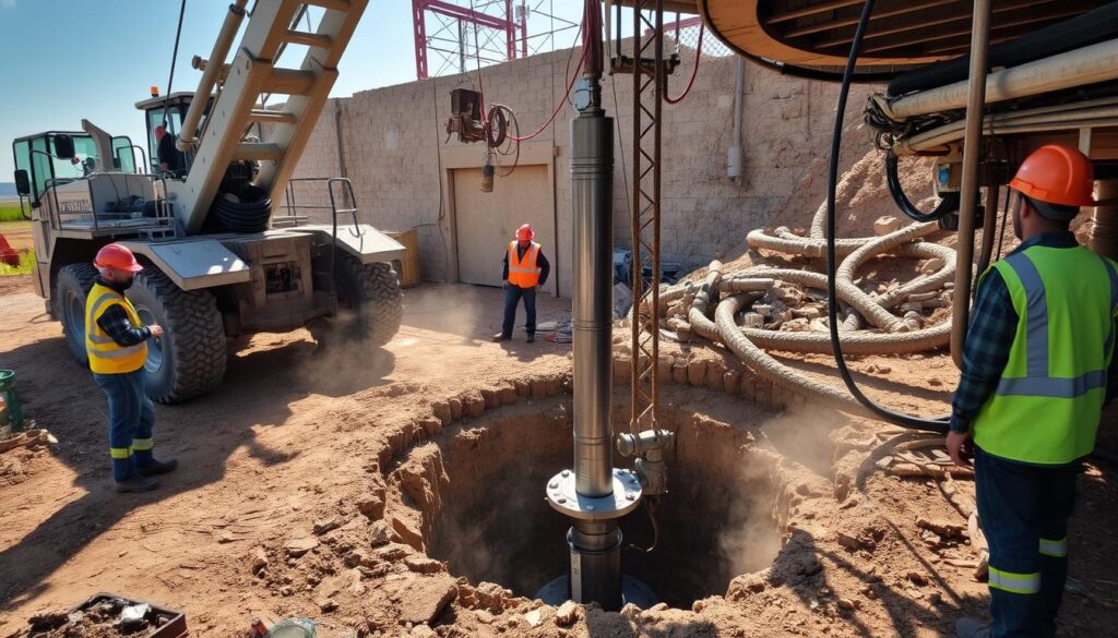 تجهیزات مورد استفاده در کرگیری چاه‌های جدید