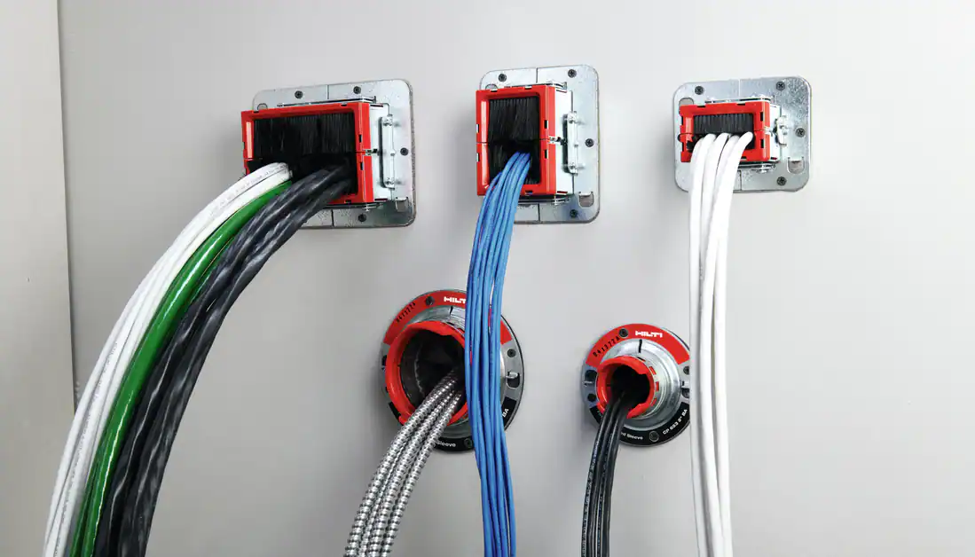 کرگیری در دیوار برای نصب جعبه برق